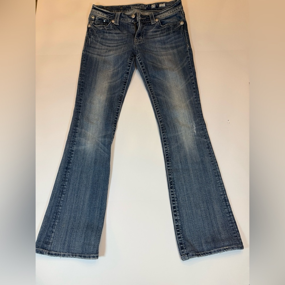 Miss Me jeans signature slim bootcut size 28 style:JP7614SB INSEAM34
